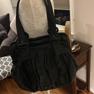 All leather Cole Haan black bag